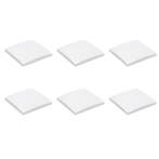Afdekplaat plafond | Q-link | 6 stuks (Vierkant, Wit), Verzenden, Nieuw