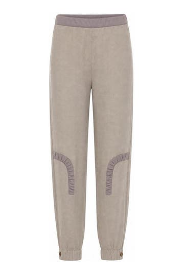 Donsje Amsterdam Broek Meisjes in maat 104 Beige, Verzenden, Zo goed als nieuw, Donsje Amsterdam, Jongen of Meisje