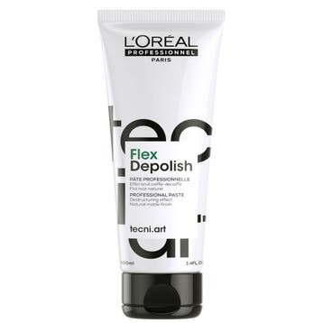 LOreal TecniArt Flex Depolish Destructuring Paste - 100ml, Ophalen of Verzenden, Nieuw, Gel, Wax, Haarlak of Mousse