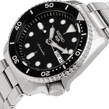 Seiko - Sport 5 Automatic Black Dial Sub 100mt - Zonder, Nieuw