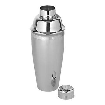 Cocktailshaker | RVS | 0.5L | Ø90x210(h)mm EMGA, Verzenden, Nieuw in verpakking