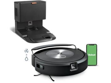 Veiling - iRobot Roomba Combo j7+ (C7558) Robotstofzuiger, Witgoed en Apparatuur, Stofzuigers, Nieuw