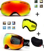 Ski Bril F Type 1 – Frameless Design met Extra Lens &, Ophalen of Verzenden, Nieuw