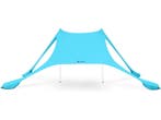 G-RAFFA Strandtent - Schaduwdoek 2x2m - Lichtgewicht UPF 50+, Verzenden, Nieuw