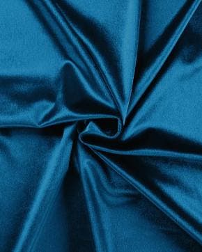 Fluweel Stretch Deluxe Blauw, Nieuw, Blauw