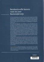 Betekenisvolle kennis voor en over Basisonderwijs, Verzenden, Gelezen, Karel Stokking