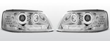 Koplampen LED DRL | geschikt voor VW Transporter T5 2003-200, Verzenden, Nieuw, Volkswagen