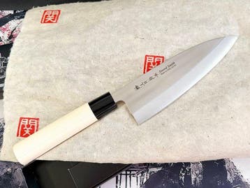 Satake SWORD SMITH - Keukenmes - Deba bch - Staal - Japan, Antiek en Kunst