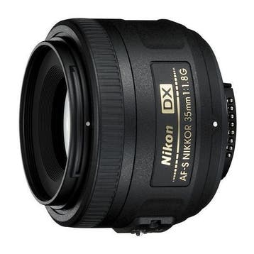 Nikon AF-S 35mm f/1.8 G DX objectief - Tweedehands, Verzenden, Gebruikt, Nikon, Standaardlens