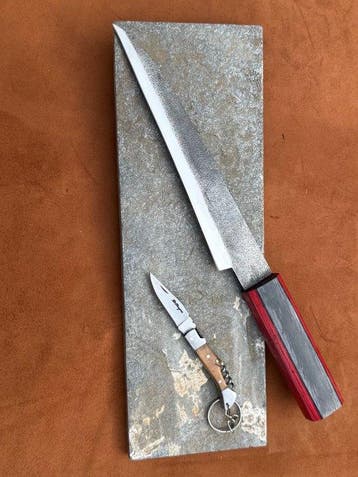 Hekito - Keukenmes - Carving knife - Exclusief vintage
