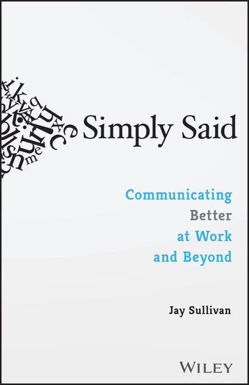 Simply Said - Jay Sullivan 9781119285281, Verzenden, Zo goed als nieuw, Jay Sullivan