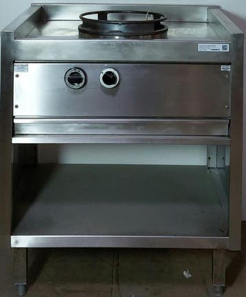 Occasion Mareno wokmeubel aardgas, Zakelijke goederen, Horeca | Keukenapparatuur, Ophalen, Gebruikt