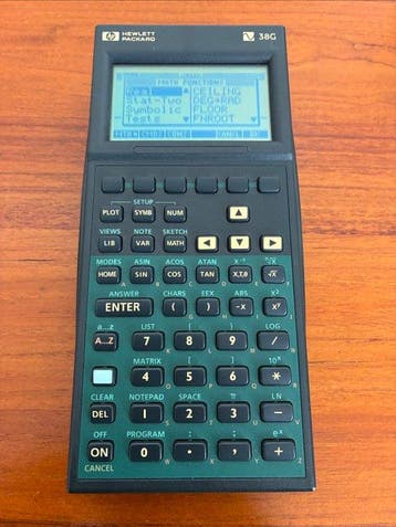 Hewlett Packard HP 38G Programmable Graphing Calculator -, Nieuw