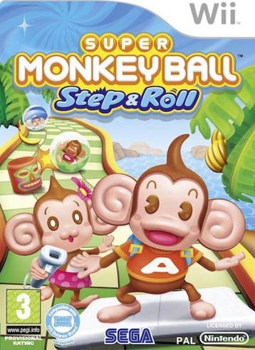 Super Monkey Ball Step & Roll (Wii Games), Spelcomputers en Games, Ophalen of Verzenden, Zo goed als nieuw