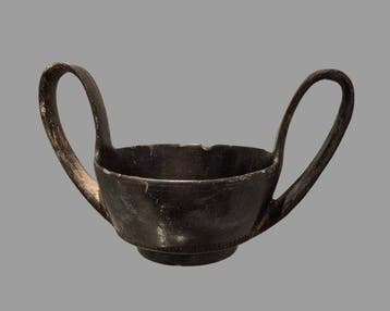 Oud-Grieks, Magna Graecia Keramiek Kantharos - 12.5 cm