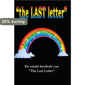 De eerste herdruk van The last letter - Aad Hoogendam, Verzenden, Gelezen, Aad Hoogendam