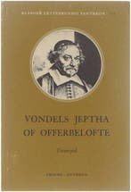Jeptha of offerbelofte 9789003208101 Joost van den Vondel, Verzenden, Gelezen, Joost van den Vondel