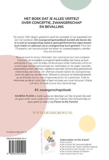 Hét zwangerschapshandboek / Oei, ik groei! 9789464041224, Boeken, Verzenden, Zo goed als nieuw, Xaviera Plooij
