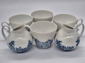Classic Rose Rosenthal Group – Tassen und Milchkännchen –