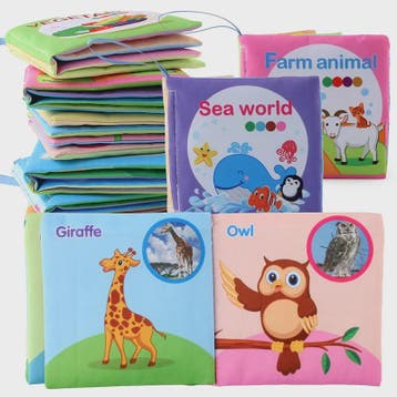 Zacht Stoffen Babyboek - Educatief & Interactief voor Baby's, Verzenden, Nieuw