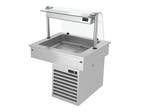 GGM Gastro | Drop-in koelbak - 800mm - +2 tot +8°C - 2x GN |, Verzenden, Nieuw in verpakking, Koelen en Vriezen
