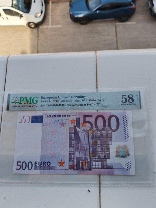 Europese Unie, Duitsland. - 500 Euro 2002 - Duisenberg R002, Postzegels en Munten, Bankbiljetten | Europa | Niet-Eurobiljetten