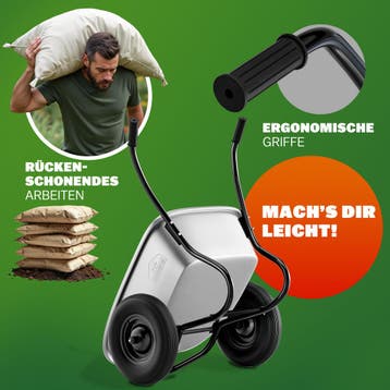 Kruiwagen Metaal 100L max 150kg (Tuingereedschap, Tuinieren), Verzenden, Nieuw