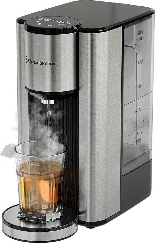2dekans | KitchenBrothers Heetwaterdispenser - 40-100°C -, Witgoed en Apparatuur, Waterkokers, Zo goed als nieuw, Ophalen of Verzenden