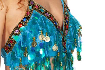 Festival Ibiza Coin Top Aqua, Kleding | Dames, Ophalen of Verzenden, Nieuw
