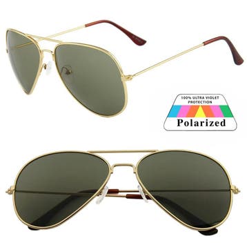 Fako Sunglasses - Pilotenbril - Polariserend - Polarized -, Sieraden, Tassen en Uiterlijk, Zonnebrillen en Brillen | Dames, Verzenden