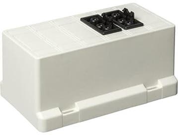 ABB 3611 Doosafdekking Met Dubbele GST18 3P Aansluitingen -, Verzenden, Nieuw, Overige typen