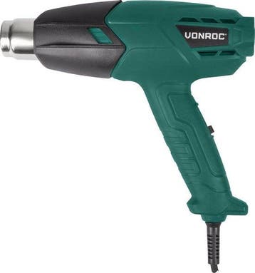 2dekans | VONROC Heteluchtpistool – Verfafbrander – 2000W –, Ophalen of Verzenden, Zo goed als nieuw