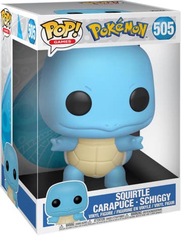 Funko Pop! Jumbo - Pokemon - Squirtle #505 | Funko - Hobby, Verzenden, Nieuw