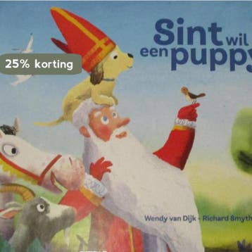 Sint wilt een puppy - Weny van Dijk 8710604764322, Verzenden, Zo goed als nieuw, Weny van Dijk