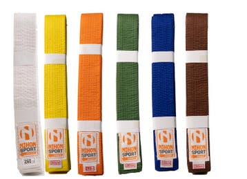 Budo- en judobanden Nihon | Blauw (Maat: 240), Verzenden, Nieuw, Judo, Vechtsportmateriaal