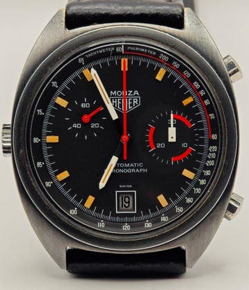 Heuer - Monza Caliber 15 PVD Coated - 150.501 - Unisex -