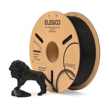 ELEGOO PLA-filament 1,75 mm, 3D-printerfilament, PLA, zwa..., Verzenden, Nieuw