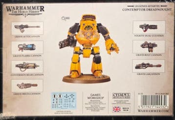 Legiones Astartes Contemptor Dreadnought (Warhammer nieuw), Hobby en Vrije tijd, Wargaming, Ophalen of Verzenden, Nieuw