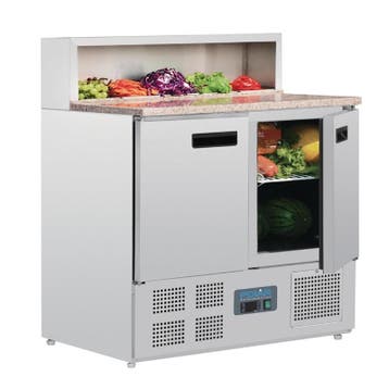 Polar G-serie gekoelde saladette 288L, Verzenden, Nieuw in verpakking, Koelen en Vriezen
