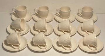 Wedgwood - Koffieservies voor 12 (12) - Windsor - Porselein, Antiek en Kunst