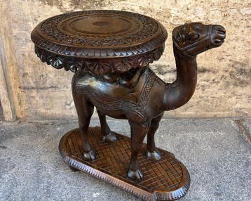 Asiatico - Anglo-Indiano - Middentafel - Tavolino Cammello -, Antiek en Kunst