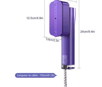 2-in-1 Mini Handstomer Kledingstomer met 3 Standen, Witgoed en Apparatuur, Strijkijzers en Strijkplanken, Verzenden, Nieuw