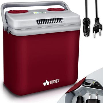 Tillvex Koelbox 32L - koelkastje voor auto &amp; camping -, Verzenden, Nieuw