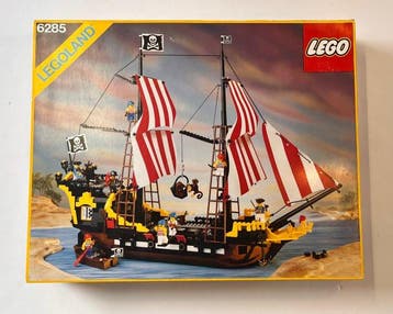 Lego Set - 6285 - Pirates - Black Seas Barracuda, Nieuw