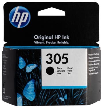 HP Cartridge HP 305 zwart, Verzenden, Nieuw