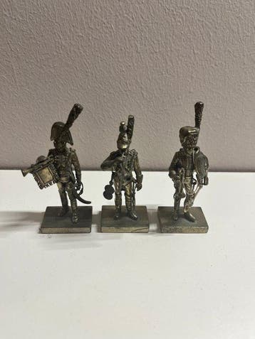 Figuur (3) - .800 zilver, Antiek en Kunst