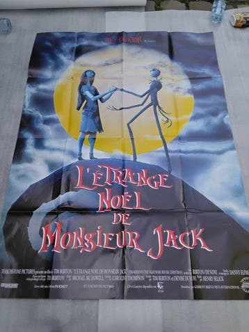 Tim burton, disney - Affiche de cinema du film l etrange, Nieuw