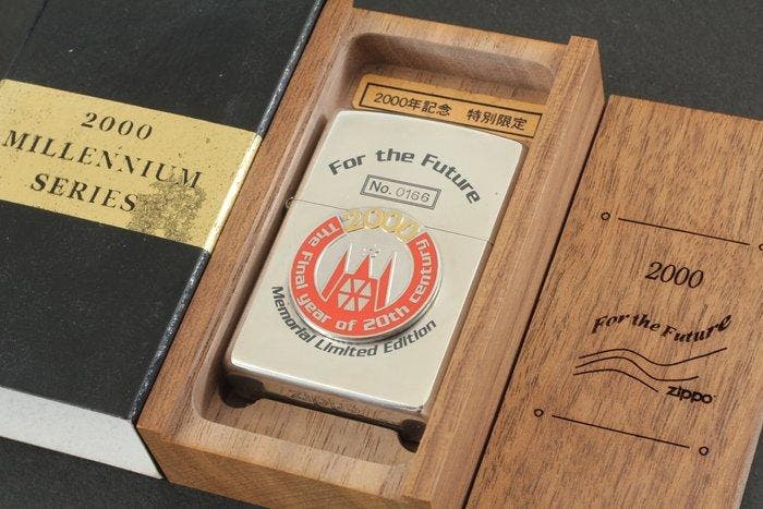2000 Millennium Series “For the Future” Limited Edition, Verzamelen, Rookartikelen, Aanstekers en Luciferdoosjes