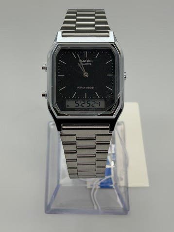 Casio Vintage – Black Dial – Iconic Ana-Digi Retro Watch –, Nieuw