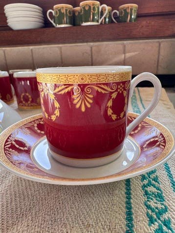 Koffieservies voor 12 (12) - Porselein